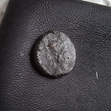 #i464# Small Roman Bronze Ae4 coin issued by Marcian from 450-457 AD