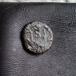 #i464# Small Roman Bronze Ae4 coin issued by Marcian from 450-457 AD