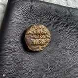 #f385# Greek bronze ae9 coin from Macedonian King Alexander III from 336-323 BC