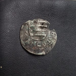 #e413# Hungarian silver denar coin of Sigismund I from 1427-1437 AD