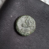 #L670# Anonymous Greek City Issue Bronze Coin of Lampsakos from 400-200 BC