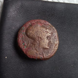 #o514# Greek bronze Seleucid coin of Seleucus II from 246-226 BC