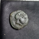 #o512# Anonymous Iberian Greek City Issue Bronze Coin of Carisa from 100-25 BC