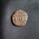 #N688# Anonymous copper Umayyad Fals coin from Spain 710-756 AD