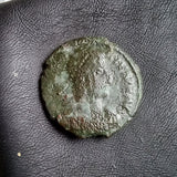 #o552# Roman Bronze coin issued by Constantius II from 351-355 AD