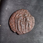 #o572# Rare Roman Bronze coin issued by Constans II from 348-350 AD