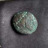 #o571# Greek bronze ae15 coin from Macedonian King Philip II from 359-336 BC