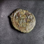 #i995# Anonymous copper Umayyad Fals coin from Spain 711-750 AD