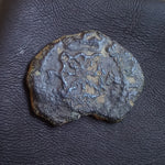 #o604# Spanish copper 4 Cornados coin of Philip III from 1608-1621 AD