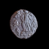 #N397# Commemorative Roman Bronze coin issued by Constantine I from 330-340 AD