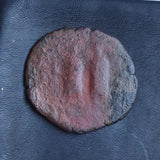 #o585# Byzantine Follis coin of Phocas-Leontia from 607-608 AD