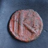 #L921# Byzantine Follis coin of Justin I from 518-527 AD