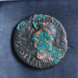 #k105# Roman Ae As coin of Claudius I from 41-42 AD