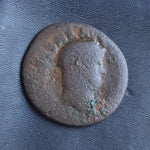 #o602# Roman Ae AS coin of Nero from 65 AD