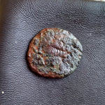 #o626# Anonymous Greek Bronze Coin Minted in the city of Carthage (400-350 BC)