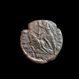 #M060# Roman bronze coin issued by Constantius Gallus from 351-354 AD
