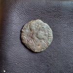 #o654# Roman Bronze coin issued by Constans from 346-348 AD