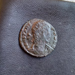 #L876# Roman Bronze coin issued by Constans from 347-348 AD