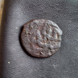 #o738# Ottoman copper Mangir coin of Murad II from 1421-1451 AD