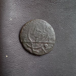 #o727# Ottoman copper Mangir coin of Murad II from 1428 AD