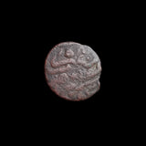 #o701# Ottoman copper Mangir coin of Suleyman I from 1520-1566 AD