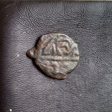 #o728# Ottoman copper Mangir coin of Mehmed II from 1451-1481 AD