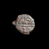 #o728# Ottoman copper Mangir coin of Mehmed II from 1451-1481 AD