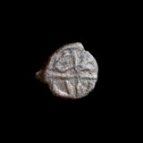 #o728# Ottoman copper Mangir coin of Mehmed II from 1451-1481 AD