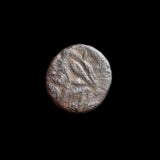#o698# Ottoman copper Mangir coin of Mehmed II from 1453 AD