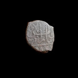 #o695# Anonymous Ottoman copper Mangir coin from 1400-1550 AD