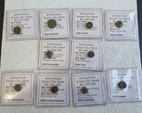 Lot of 10 Identified Iberian Greek Bronze coins from 400-200 BC