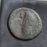 #N937# Roman Ae As coin of Claudius I from 41-42 AD