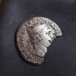 #N001# Roman silver denarius coin of Trajan from 101-102 AD