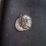 #o412# Anonymous silver Greek city issue Obol from Lampsakos from 500-400 BC