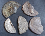 ##### Ex-dealers lot of 10 Ancient silver Roman coins from 146-253 AD