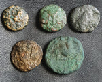 #### Lot of 10 Identified Greek Bronze coins from 400-200 BC