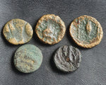 #### Lot of 10 Identified Greek Bronze coins from BC 400-14 AD