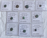 #### Lot of 10 Identified Greek Bronze coins from 400-200 BC