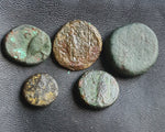 #### Lot of 10 Identified Greek Bronze coins from 400-200 BC