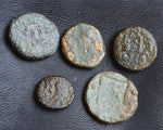 #### Lot of 10 Identified Greek Bronze coins from BC 450-15 AD