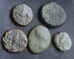 #### Lot of 10 Identified Greek Bronze coins from BC 450-15 AD