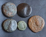 #### Lot of 10 Identified Greek Bronze coins from BC 400-100 BC