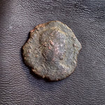 #o813# Roman Bronze coin issued by Constans from 346-348 AD