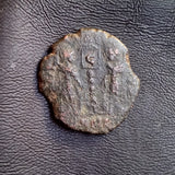 #o813# Roman Bronze coin issued by Constans from 346-348 AD