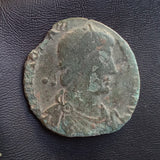 #o844# Rare Roman Bronze coin issued by Magnus Maximus from 383-388 AD