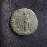 #o919# Roman copper Antoninianus coin of Claudius II, minted between 268-270 AD