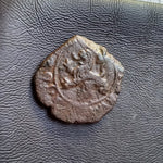 #o944# Spanish Medieval 2 maravedis coin of Philip IV from 1621-1626 AD