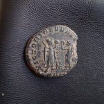 #o852# Roman Bronze coin issued by Constans from 347-348 AD