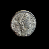 #o798# Roman Bronze coin issued by Constans from 346-348 AD