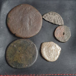 Ex-dealers lot of 10 Ancient bronze Roman coins from 51-307 AD